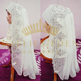 Dallies-Eden-Mariages  Voile de Mariée Voile Arabe de Mariage